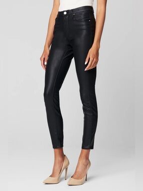 Blank NYC BOOM BAP VEGAN LEATHER PANT IN BLACK - Size 29